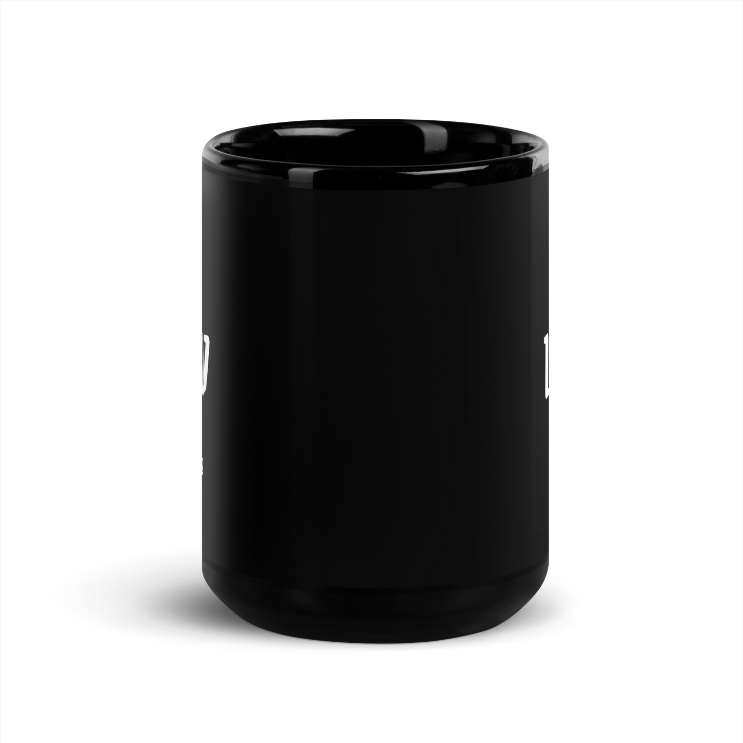 R/W Stay Restless | Black Glossy Mug