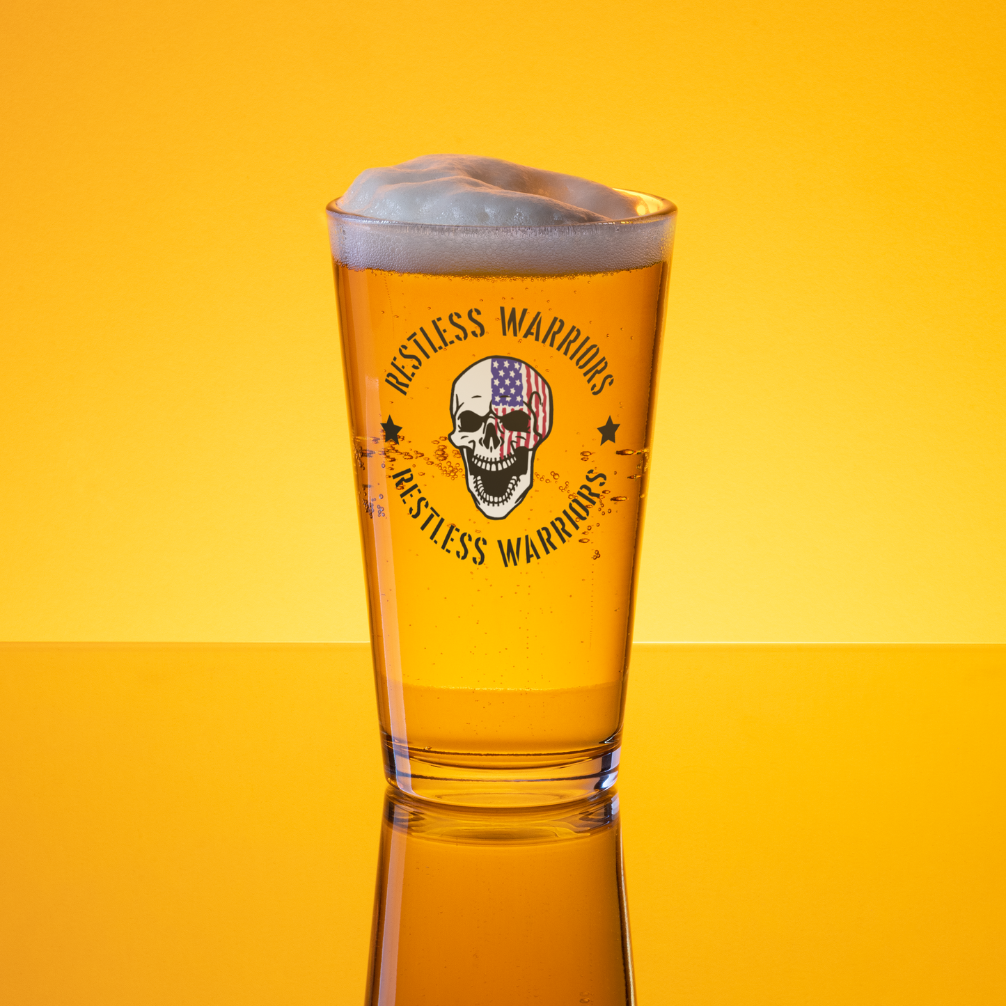 RESTLESS | Pint Glass