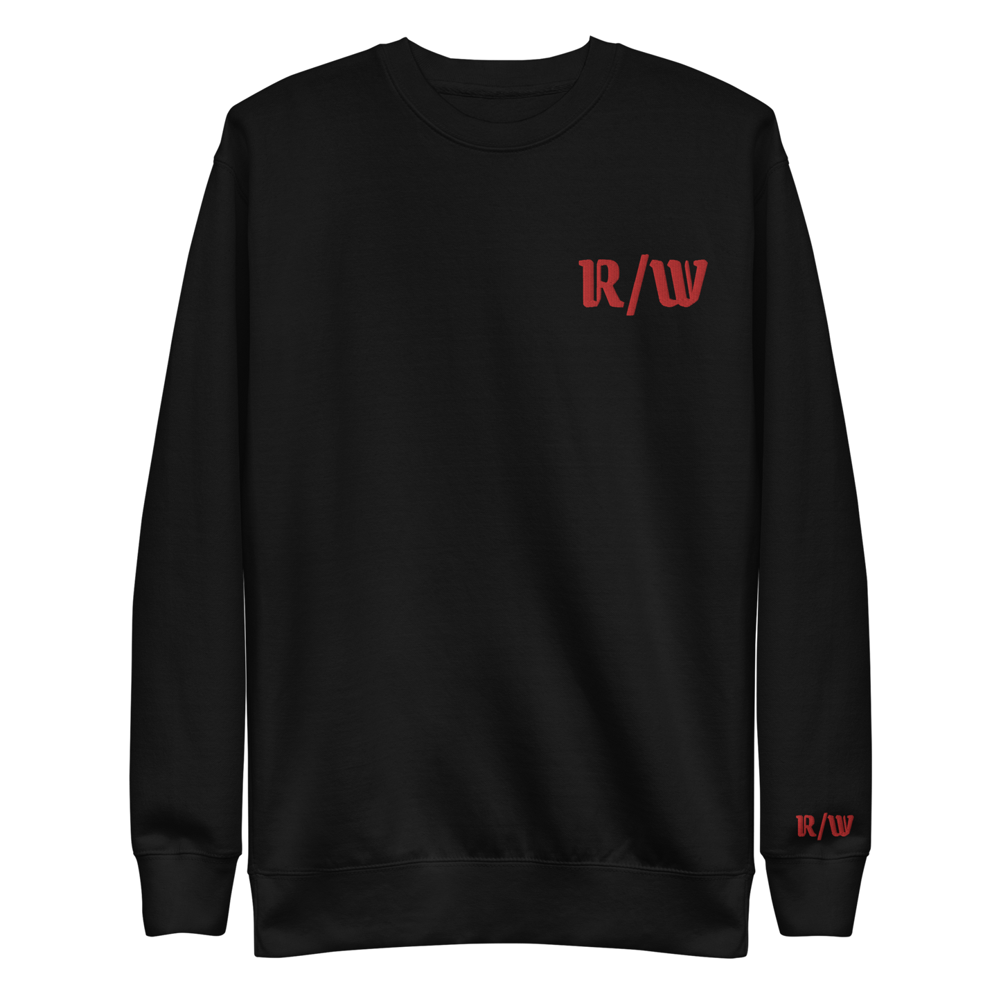 R/W Sweatshirt - Onyx Red