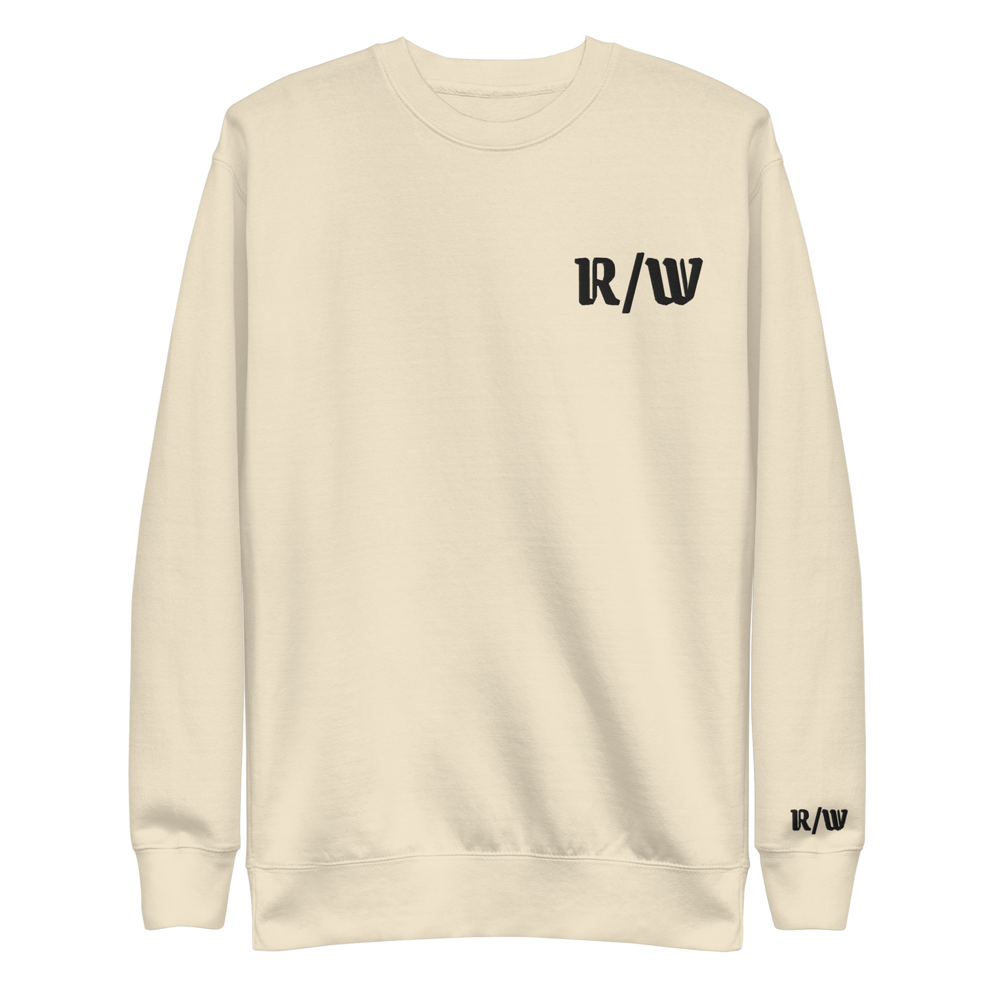 R/W Sweatshirt - Bone Black