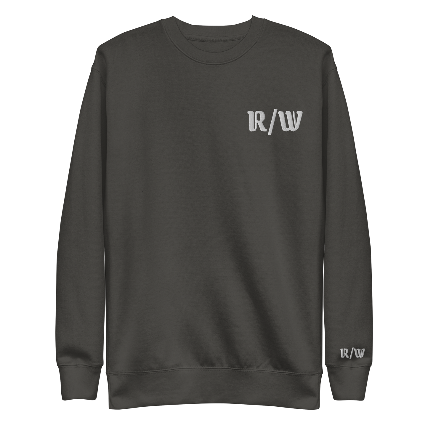 R/W Sweatshirt - Carbon White