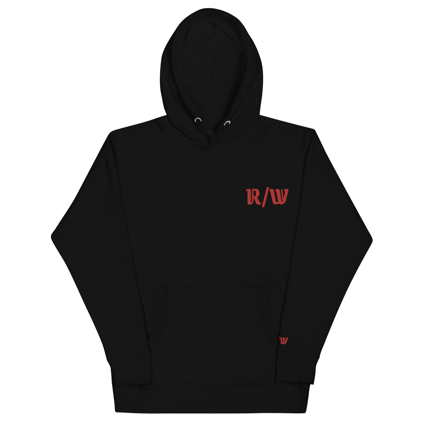 R/W Hoodie - Onyx Red