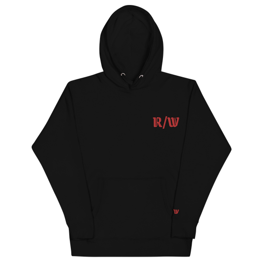 R/W Hoodie - Onyx Red