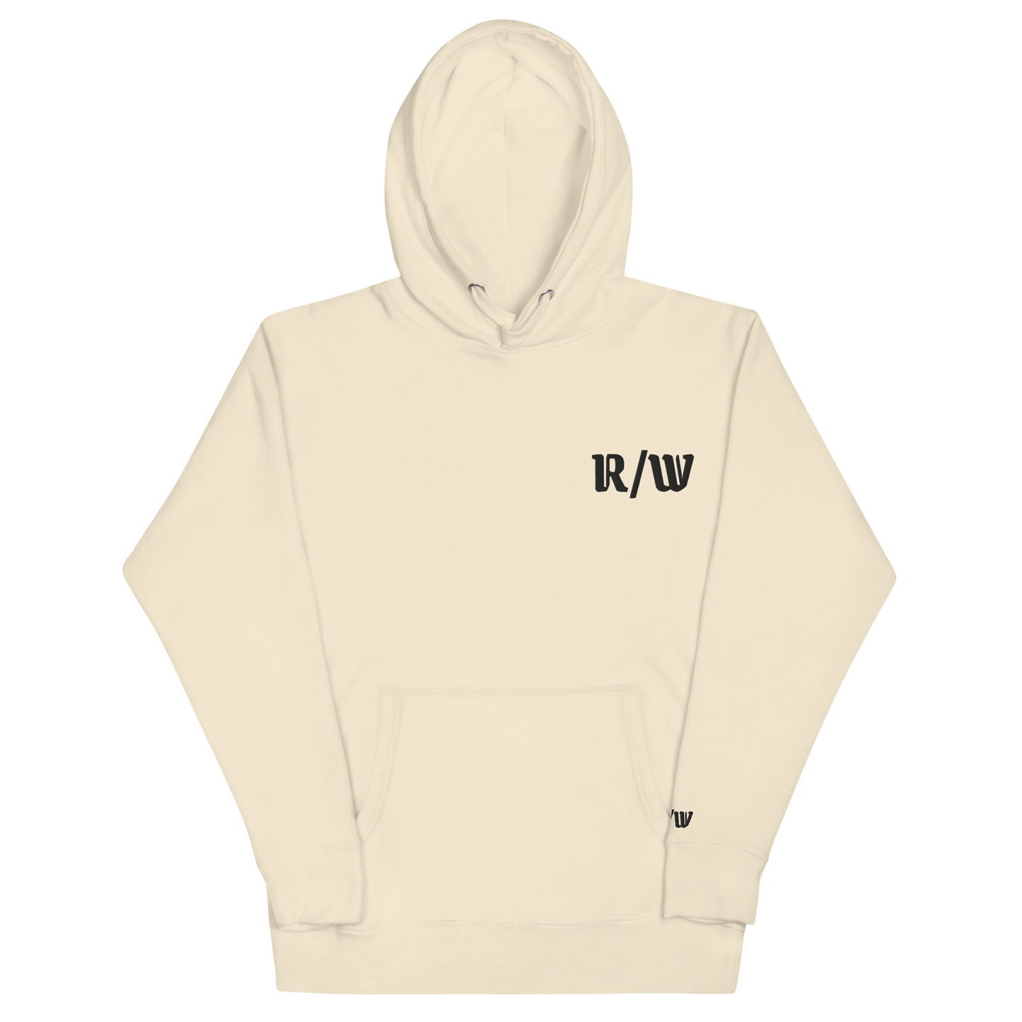 R/W Hoodie - Bone Black