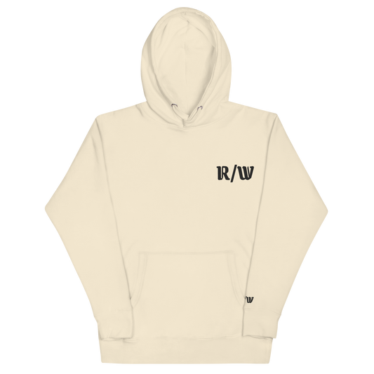 R/W Hoodie - Bone Black